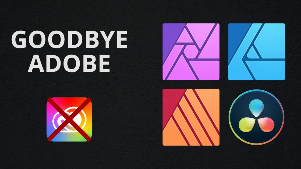 Switching from Adobe to DaVinci Resolve and Affinity: A Comprehensive Comparison